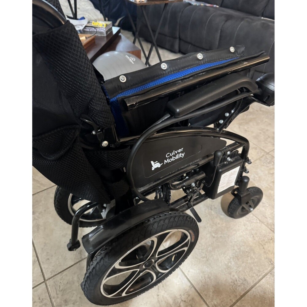 Culver Mobility Artemis Folding Electric Wheelchair 500W 265lb w/ Charger